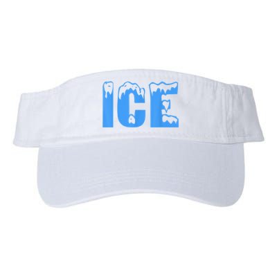 Ice Ice And Baby Family Funny Halloween Costume Couples Valucap Bio-Washed Visor