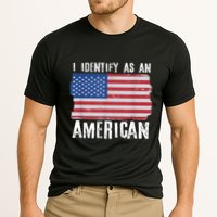 I Identify As An American Proud Us American Cooling Performance Crew T-Shirt