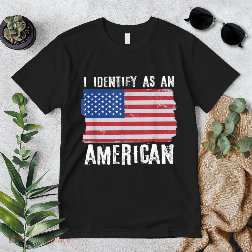 I Identify As An American Proud Us American Premium T-Shirt