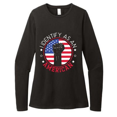 I Identify As An American USA Constitution Day Womens CVC Long Sleeve Shirt