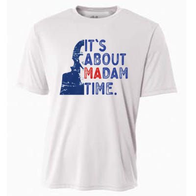 ItS Is About Madam Time Election 2024 Harris Funny Cooling Performance Crew T-Shirt