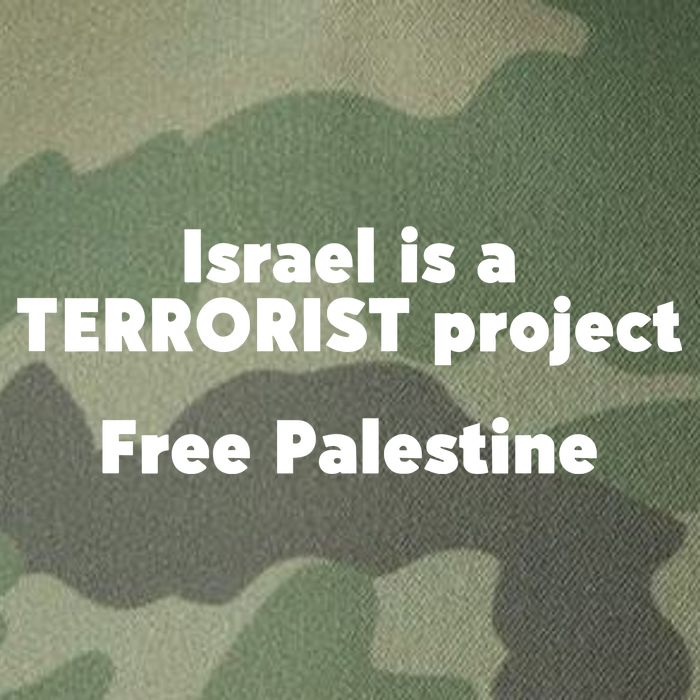 Israel Is A Terrorist Project Free Palestine Legacy Tie Dye Trucker Hat