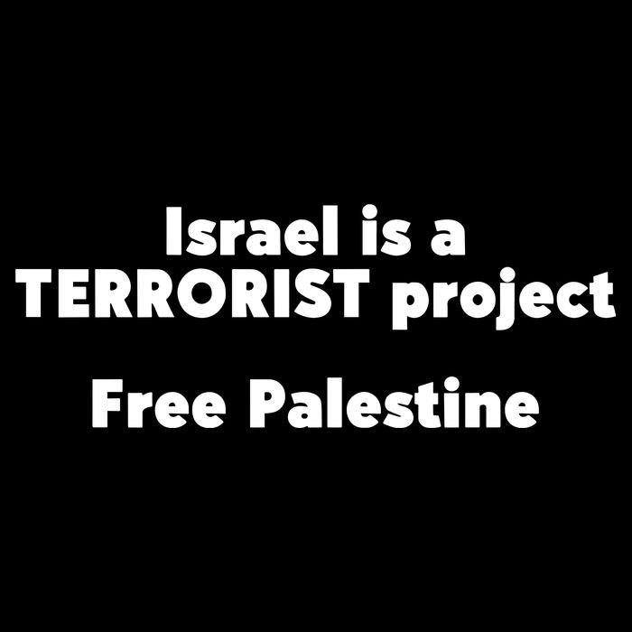 Israel Is A Terrorist Project Free Palestine Sustainable Beanie