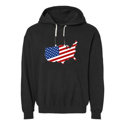 I Identify As Non Bidenary Garment-Dyed Fleece Hoodie