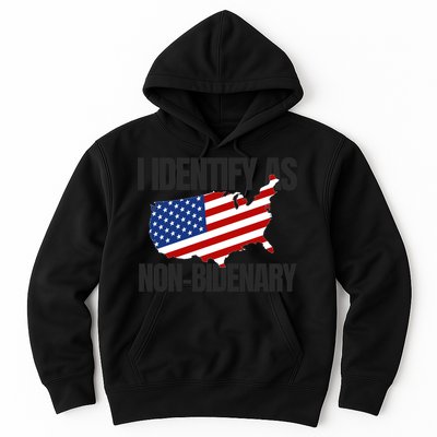 I Identify As Non Bidenary Hoodie
