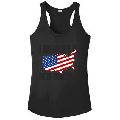 I Identify As Non Bidenary Ladies PosiCharge Competitor Racerback Tank
