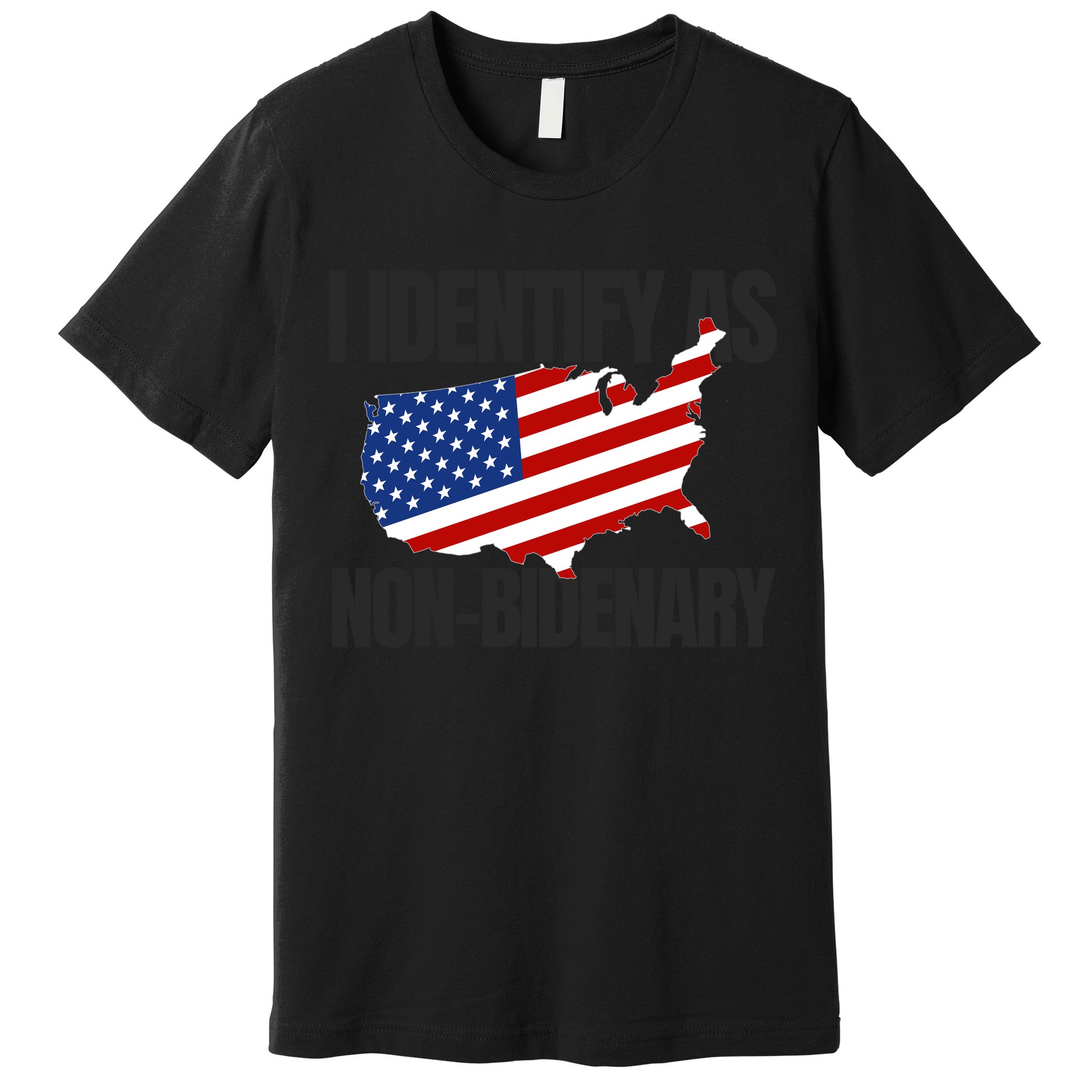 I Identify As Non Bidenary Premium T-Shirt