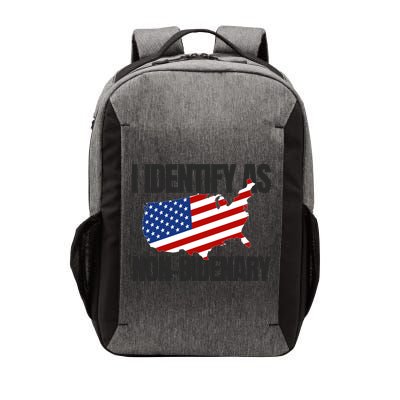 I Identify As Non Bidenary Vector Backpack