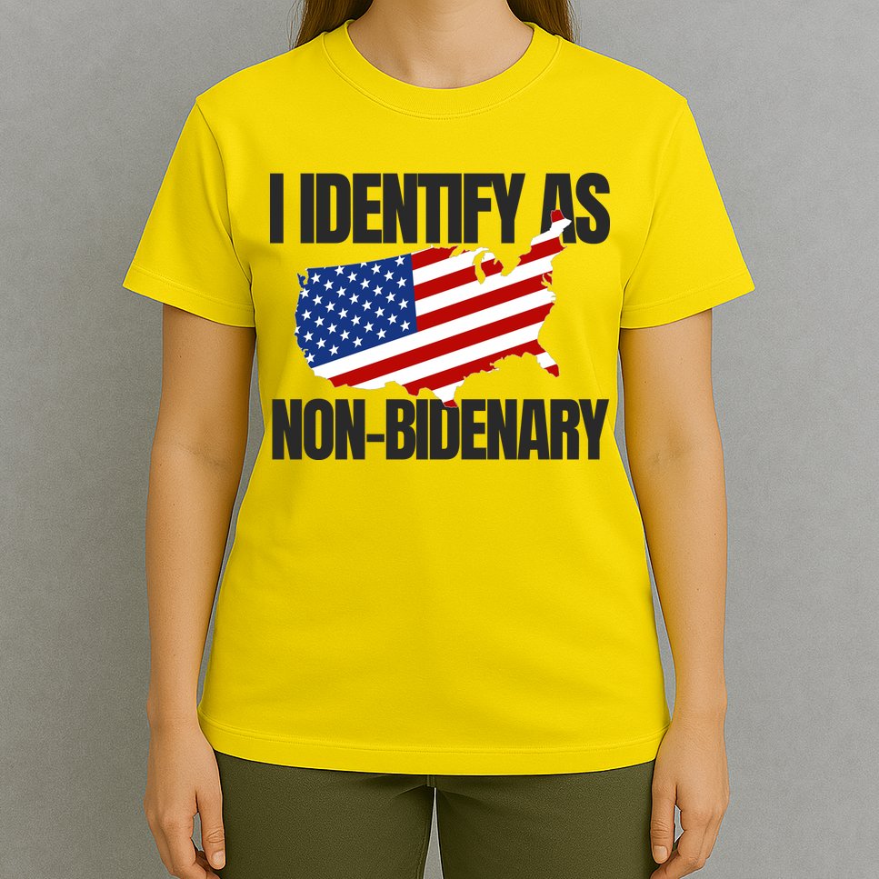 I Identify As Non Bidenary T-Shirt