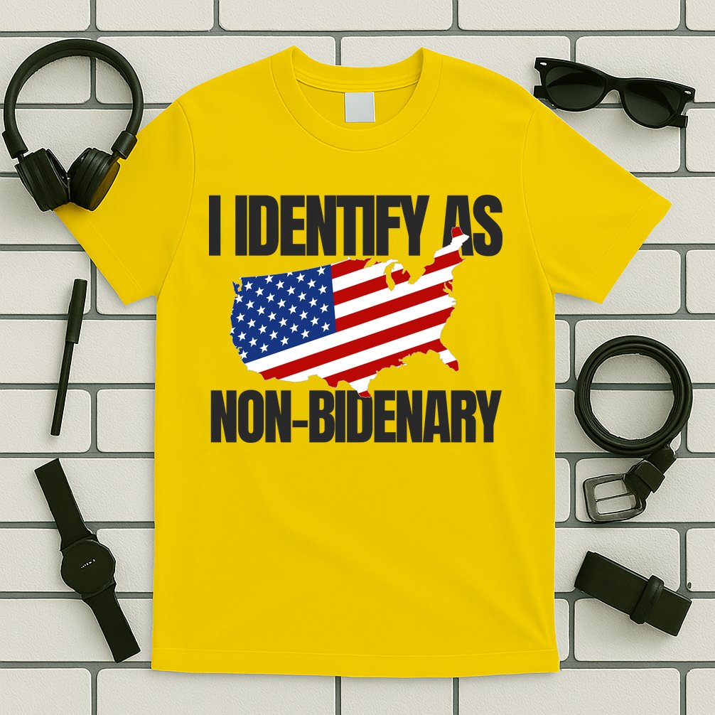 I Identify As Non Bidenary T-Shirt