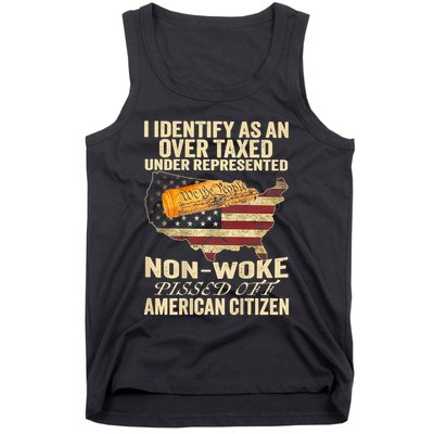 I Identify As An Over Taxed Under Tank Top
