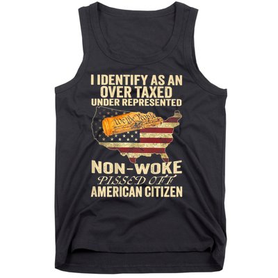 I Identify As An Over Taxed Under Tank Top