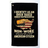 I Identify As An Over Taxed Under Golf Towel