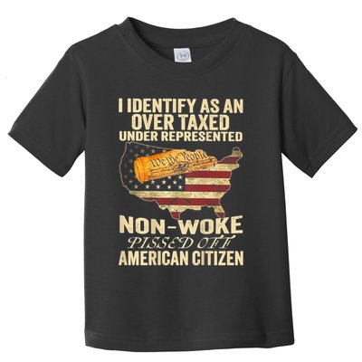 I Identify As An Over Taxed Under Toddler T-Shirt