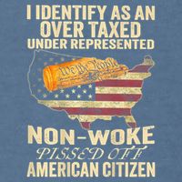I Identify As An Over Taxed Under Garment-Dyed Sweatshirt