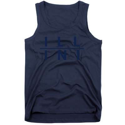 Illinois Il Athletics Fans Tank Top