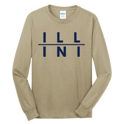 Illinois Il Athletics Fans Tall Long Sleeve T-Shirt