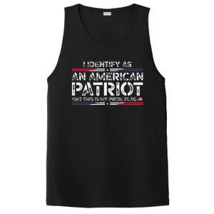 I Identify As An American Patriot This Is My Pride Flag PosiCharge Competitor Tank