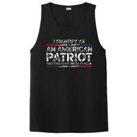 I Identify As An American Patriot This Is My Pride Flag PosiCharge Competitor Tank