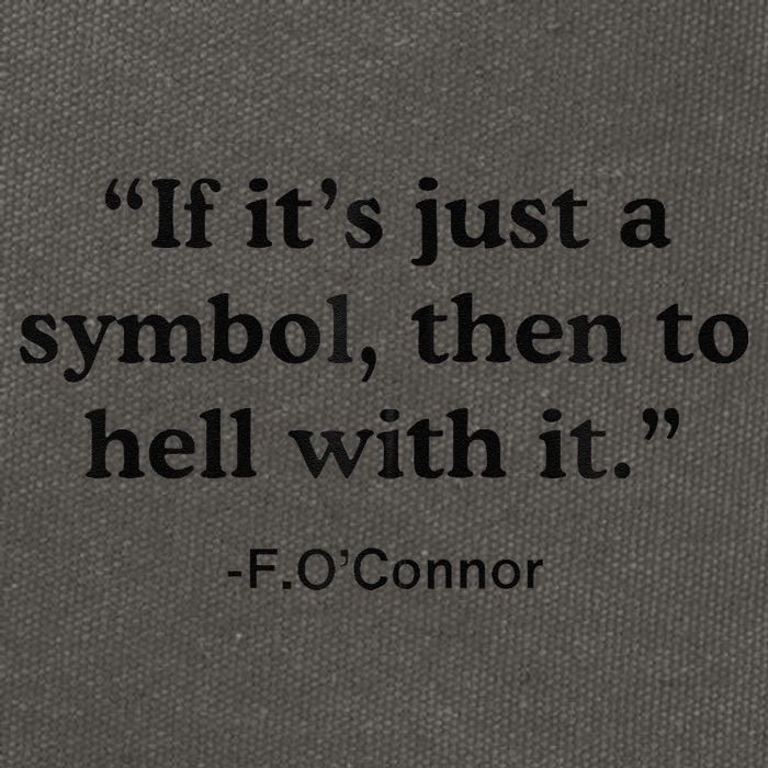 If ItS A Symbol To Hell With It Christian God Jesus Cotton Canvas Backpack