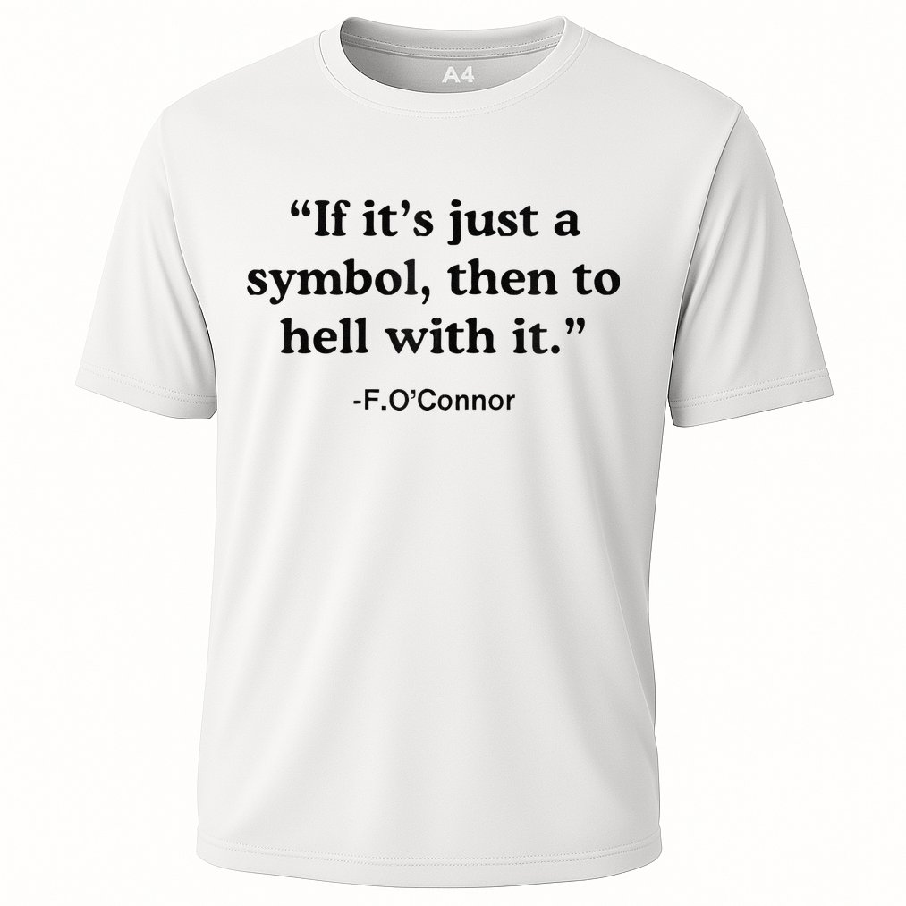 If ItS A Symbol To Hell With It Christian God Jesus Cooling Performance Crew T-Shirt