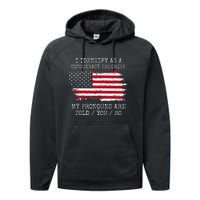 I Identify As A Conspiracy Theorist Pronouns Are Told You So Performance Fleece Hoodie