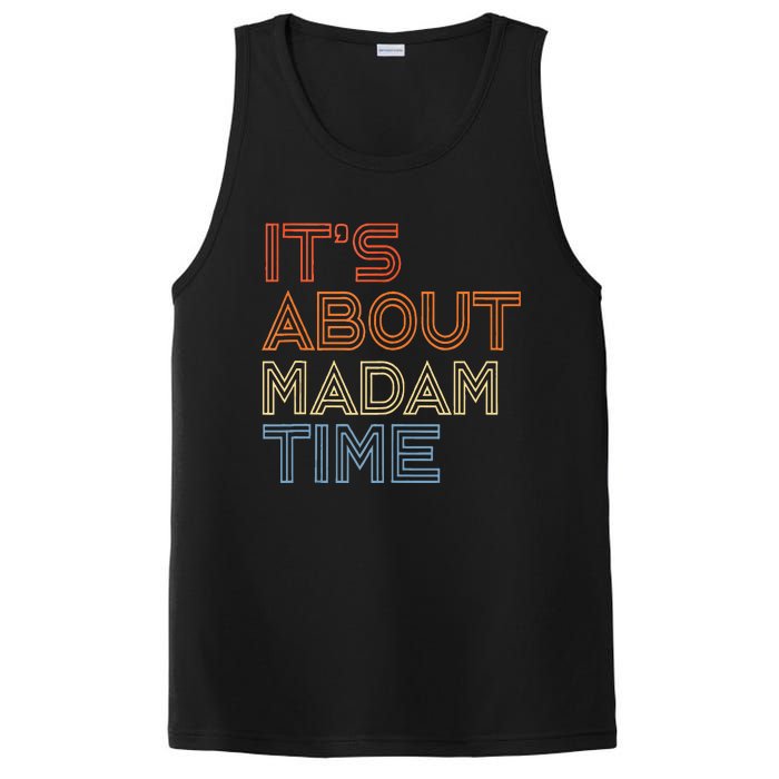 ItS Is About Madam Time PosiCharge Competitor Tank