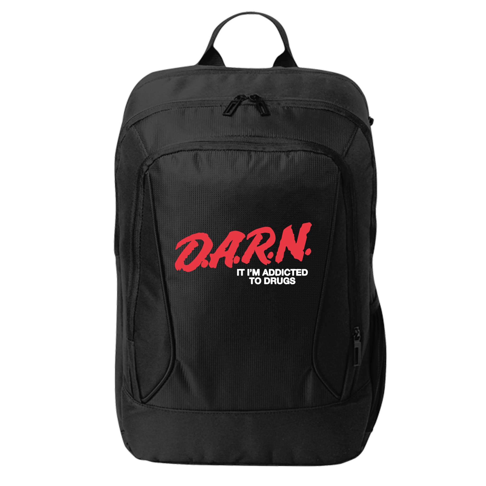 It Im Addicted To Drugs Darn City Backpack