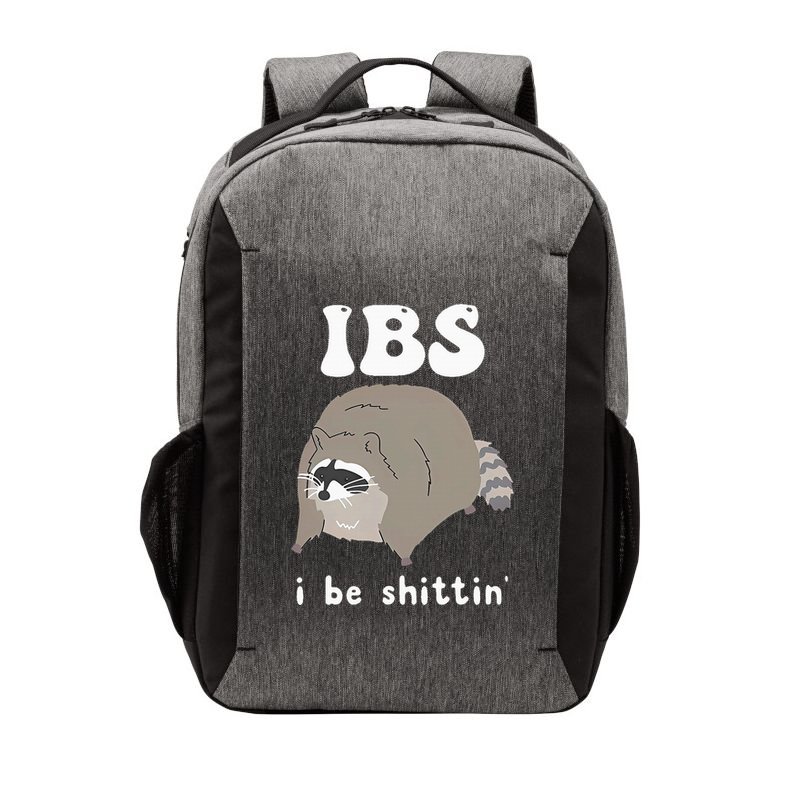 Ibs I Be Shittin Raccoon Funny Vector Backpack