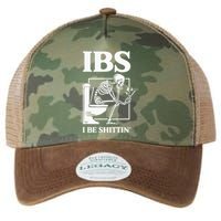 Ibs I Be Shittin' Funny Skeleton Legacy Tie Dye Trucker Hat