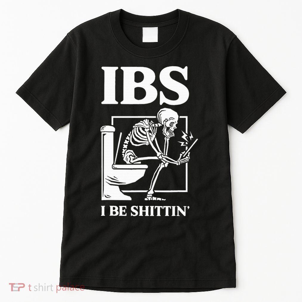 Ibs I Be Shittin' Funny Skeleton Tall T-Shirt