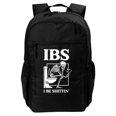 Ibs I Be Shittin' Funny Skeleton Backpack