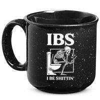 Ibs I Be Shittin' Funny Skeleton 15oz Campfire Ceramic Mug