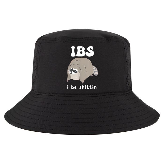 Ibs I Be Shittin Raccoon Funny Cool Comfort Performance Bucket Hat