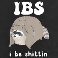 Ibs I Be Shittin Raccoon Funny 25L Jumbo Tote