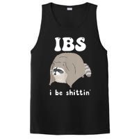 Ibs I Be Shittin Raccoon Funny PosiCharge Competitor Tank