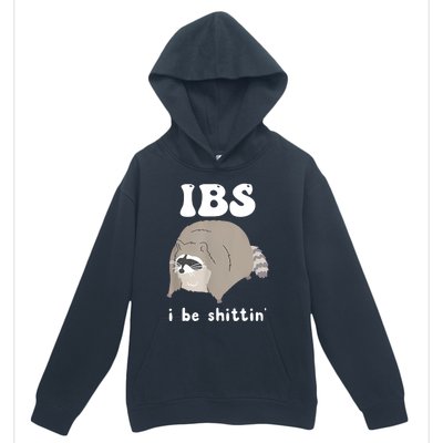 Ibs I Be Shittin Raccoon Funny Urban Pullover Hoodie