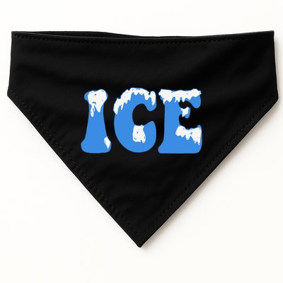 Ice Ice Baby Family Funny Halloween Costume Couples 2024 Gift USA-Made Doggie Bandana