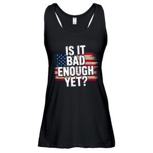 Is It Bad Enough Yet – Vote America Ladies Essential Flowy Tank