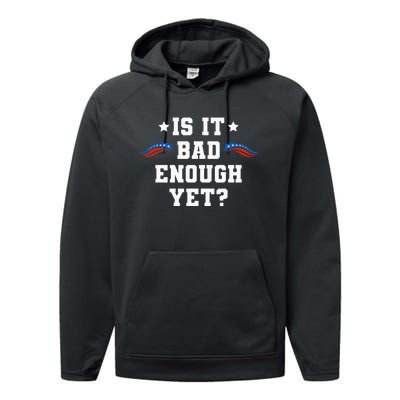 It Is Bad Enough Yet Performance Fleece Hoodie