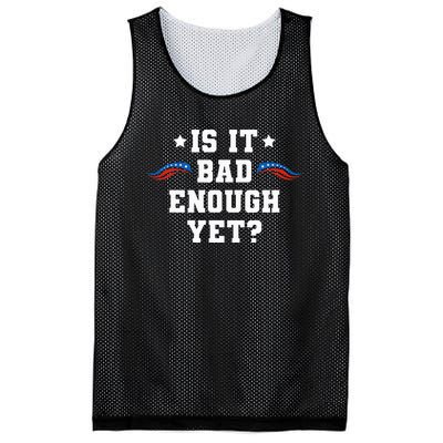 It Is Bad Enough Yet Mesh Reversible Basketball Jersey Tank