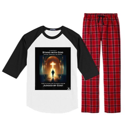 It Is Better To Stand With God Raglan Sleeve Pajama Set