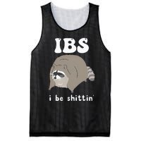 Ibs I Be Shittin Raccoon Mesh Reversible Basketball Jersey Tank