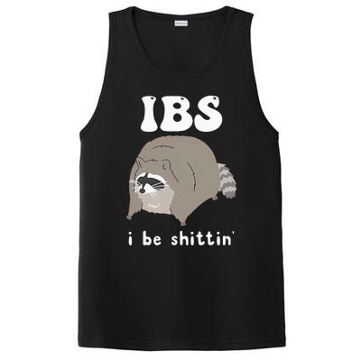 Ibs I Be Shittin Raccoon PosiCharge Competitor Tank