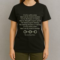 It Is By Coffee Alone That I Set My Mind In Motion T-Shirt