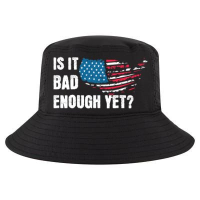 It Is Bad Enough Yet Anti Biden Harris Cool Comfort Performance Bucket Hat