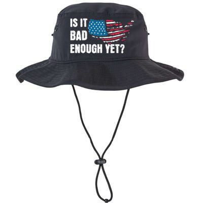 It Is Bad Enough Yet Anti Biden Harris Legacy Cool Fit Booney Bucket Hat