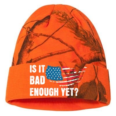 It Is Bad Enough Yet Anti Biden Harris Kati Licensed 12" Camo Beanie