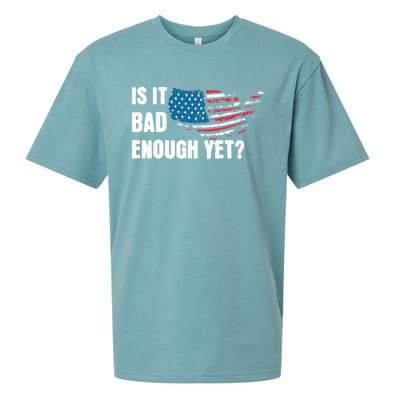 It Is Bad Enough Yet Anti Biden Harris Sueded Cloud Jersey T-Shirt