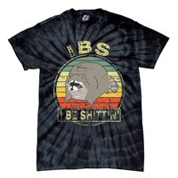 Ibs I Be Shittin Funny Raccoon Vintage Tie-Dye T-Shirt